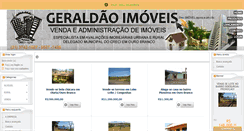Desktop Screenshot of geraldaoimoveis.com.br